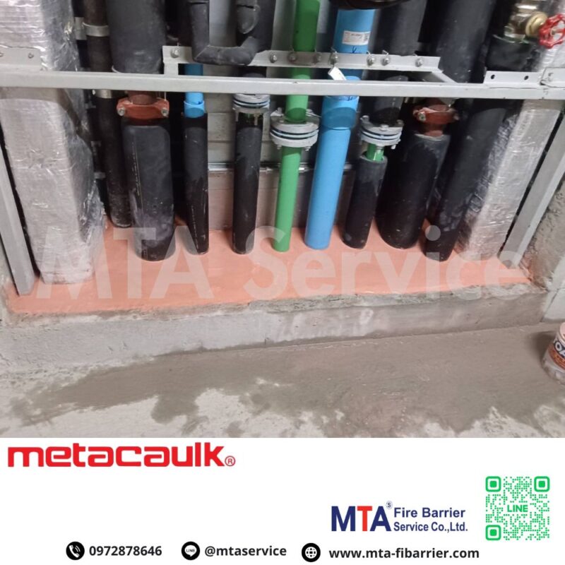 วัสดุป้องกันไฟลาม ปูนกันไฟ Metacaulk Mortar - Image 4