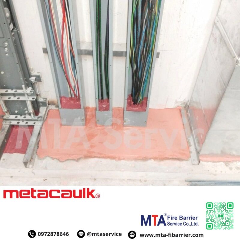 วัสดุป้องกันไฟลาม ปูนกันไฟ Metacaulk Mortar - Image 5