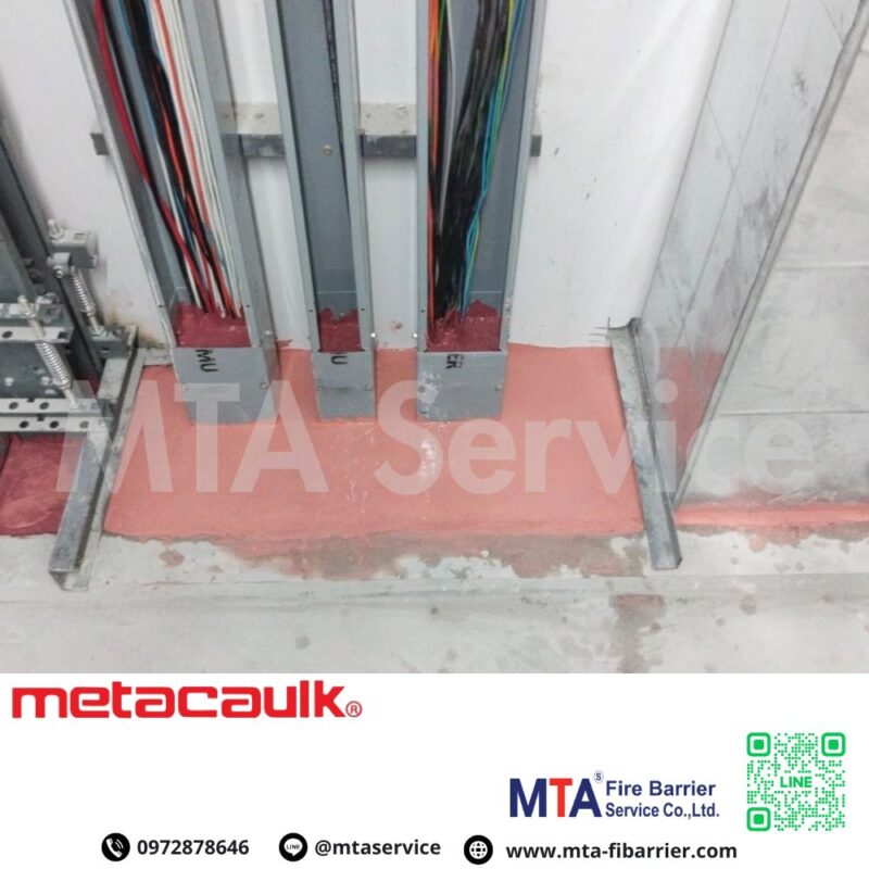วัสดุป้องกันไฟลาม ปูนกันไฟ Metacaulk Mortar - Image 6