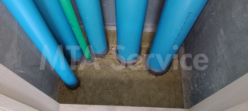 วัสดุป้องกันไฟลาม สำหรับพันท่อหลอมละลาย Metacaulk WRAP STRIP - Image 4